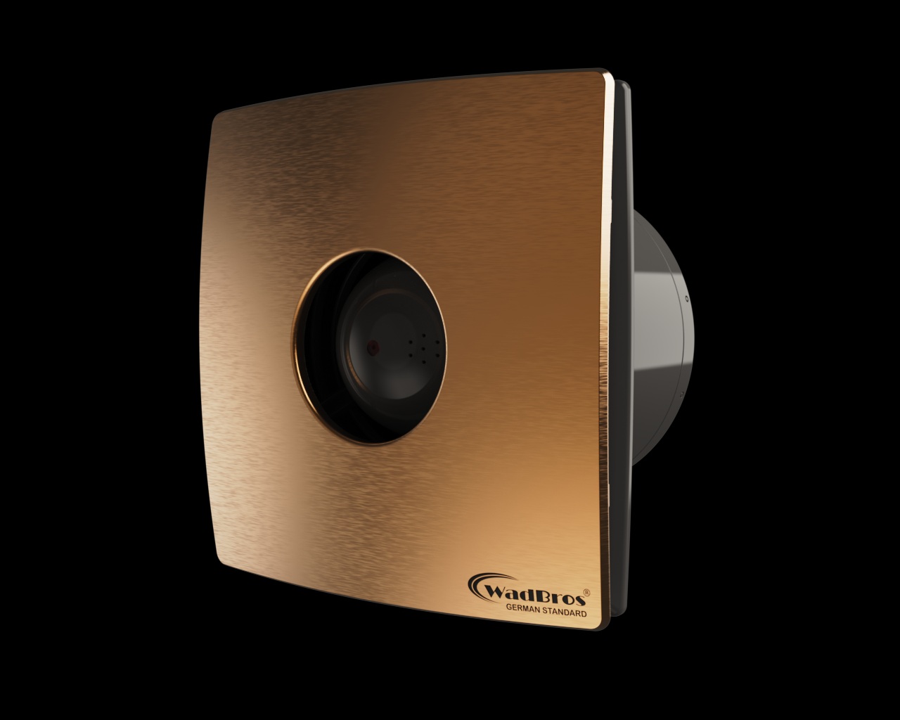 Brush Rose Gold Ventilation Fan